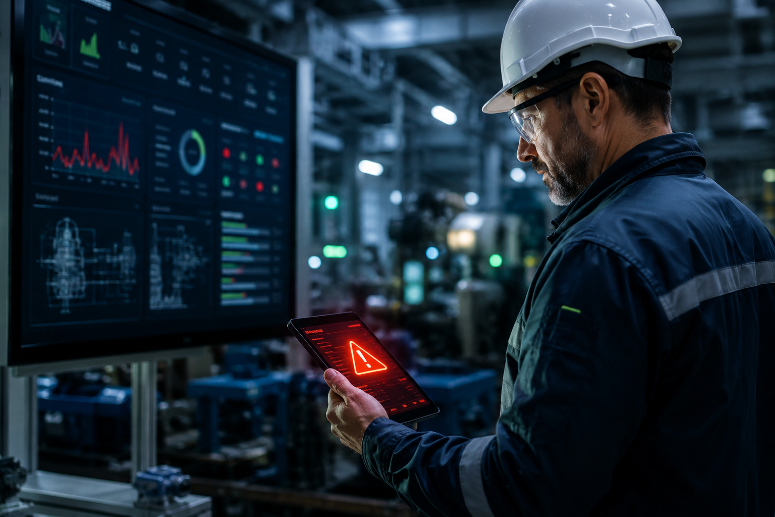 Alertas en tiempo real para operación industrial - Alertas